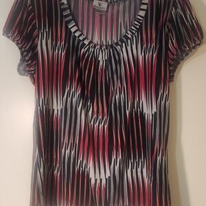 Women's Multicolor Striped Top